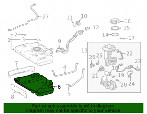 Tank protection Toyota Sienna 21-25