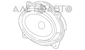 Front left door speaker for Lexus RX350 RX450h 10-15