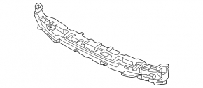 Front Bumper Absorber for Porsche Macan 22-26 Restyling