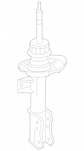Front right shock absorber Mercedes W246 B250e 16-17