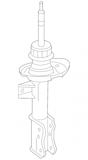 Front right shock absorber Mercedes W246 B250e 16-17