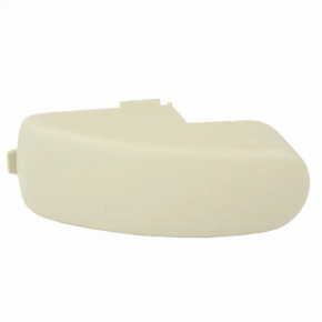 Left rear pillar seat belt cover cap, grey, Ford Edge 15-24