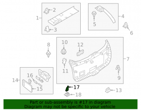 Mazda CX-5 2021-2024 trunk release button with cover