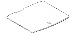 VW Taos 22-25 trunk floor black