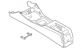 Central console armrest BMW i4 22-26 black