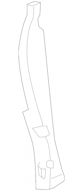 Wing seal door-wing left Toyota Sienna 15-20