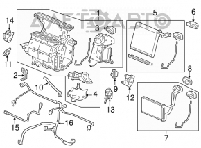 Honda Accord 13-15 Heater Radiator