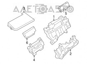 RELAY INTEGRATION CONTROL Lexus CT200h 11-17