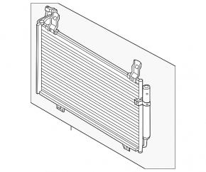Mazda 6 14-21 air conditioning condenser radiator