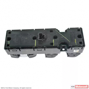 Front left window lift control Ford Fusion mk5 13-20 with overlay, structure, coating defect