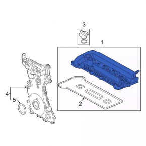 Ford Escape MK4 2020-23 Hybrid Plug-In Valve Cover