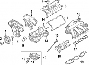 Intake manifold Nissan Maxima A36 16- 3.5