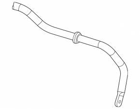 Rear stabilizer bar VW Passat b7 12-15 USA 19mm