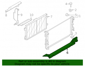 Nissan Ariya 23-25 TV lower bar