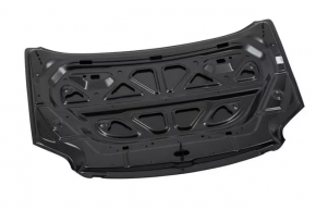 Hood bare GMC Terrain 10-15 prerest graphite WA121V paint swelled, rust
