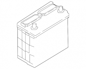 Battery 12v INFINITI JX35 QX60 13-17 Hybrid 45Ah 390A Asia +-Reverse EXIDE