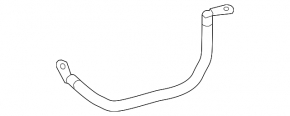 Negative terminal cable for Volvo XC60 battery 18-26