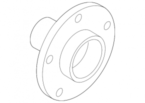 Rear right hub BMW X3 F25 11-17
