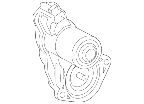 Rear right caliper motor for Toyota C-HR 18-23
