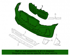 Radiator grille BMW X3 G01 18-23 2022-24. 3.0L, with shadowline, without auto park, 2022-23. 3.0L, with shadowline, without auto park, 2022-23. m40i, black, without surround view