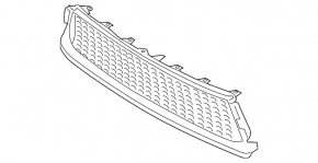 Lower grille of the front bumper Lexus GX460 20-23 rest