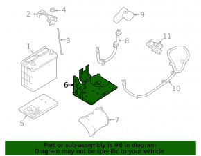 Nissan Leaf Battery Tray 18-22