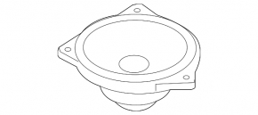 BMW 4 F32/33/36 14-20 HiFi Front Panel Speaker