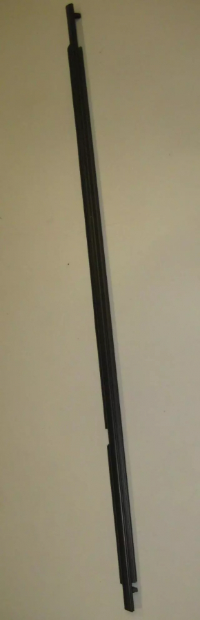 Door-glass molding, central rear right, chrome, Toyota Highlander 2008-2010
