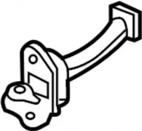 Rear left door limiter Infiniti FX35 FX45 03-08