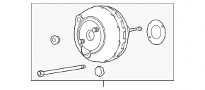 Vacuum Booster Chevrolet Impala 14-20
