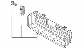 Kia Niro 23-25 EV radiator deflector blinds