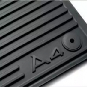 Front left interior mat Audi A4 B8 08-16 rubber