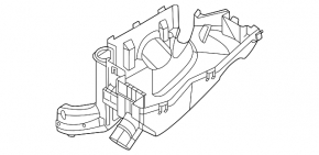 Hyundai Sonata 20-26 HEV Underhood Fuse Box Lower Cover