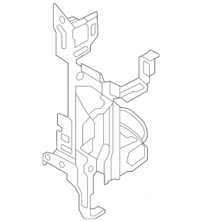 Nissan Ariya 23-25 Air Conditioner Dryer Bracket