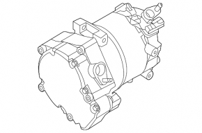 Air Conditioning Compressor Nissan Leaf 13-17 SV SL