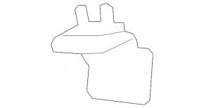 Left tailgate hinge Porsche Panamera 10-16