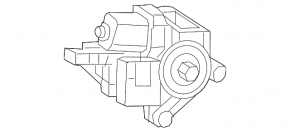 Front left window lift motor for Mercedes C-class W205 15-19