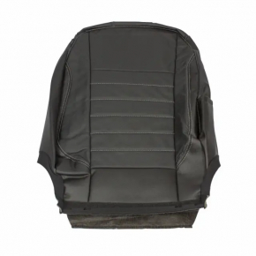 Ford C-max MK2 13-18 passenger seat back upholstery, black leather, heated