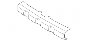 Subaru Outback 10-12 front bumper lower trim