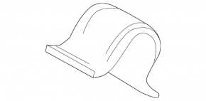 Rear stabilizer mounting bracket left Mazda 6 18-21