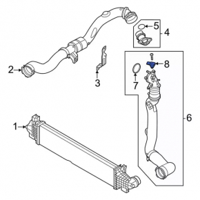 Map Sensor Ford Escape MK4 23- 1.5T