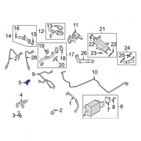 Map Sensor Ford Escape MK4 23- 1.5T