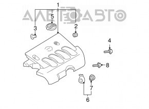 Nissan Versa 1.8 10-12 Engine Cover