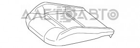 Driver's seat Mercedes CLA 14-19 with airbag, electric, leather, gray, cracked leather