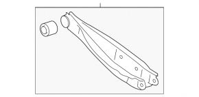Lower rear right control arm Subaru Outback 20-23