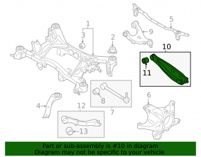 Lower rear right control arm Subaru Outback 20-23