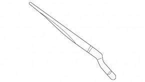 Wiper arm right Nissan Maxima A36 16-