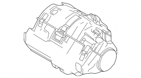 Polestar 2 21- Rear Electric Motor Cover