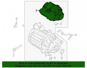 Polestar 2 21- Rear Electric Motor Cover