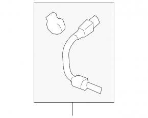 ABS sensor rear left Acura TLX 15-